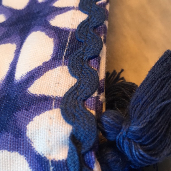 Paper Source Shibori Tea Kitchen Dish Towel Set of Two NWT Cotton 28”x 20”India - Picture 14 of 16